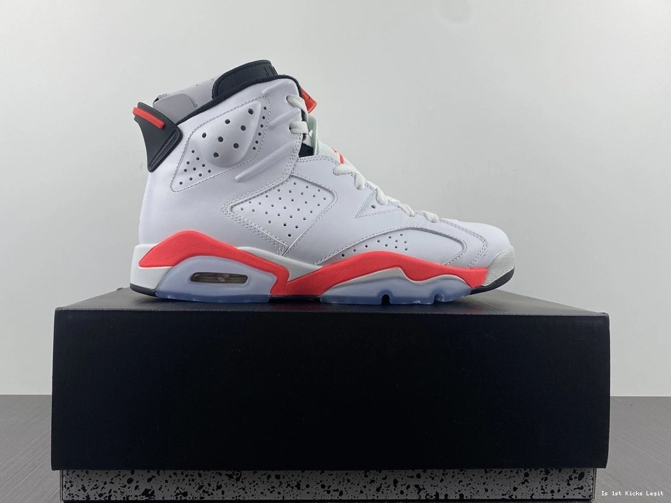 2014 Air 6 Jordan Retro 'White Infrared'  384664-123  0223